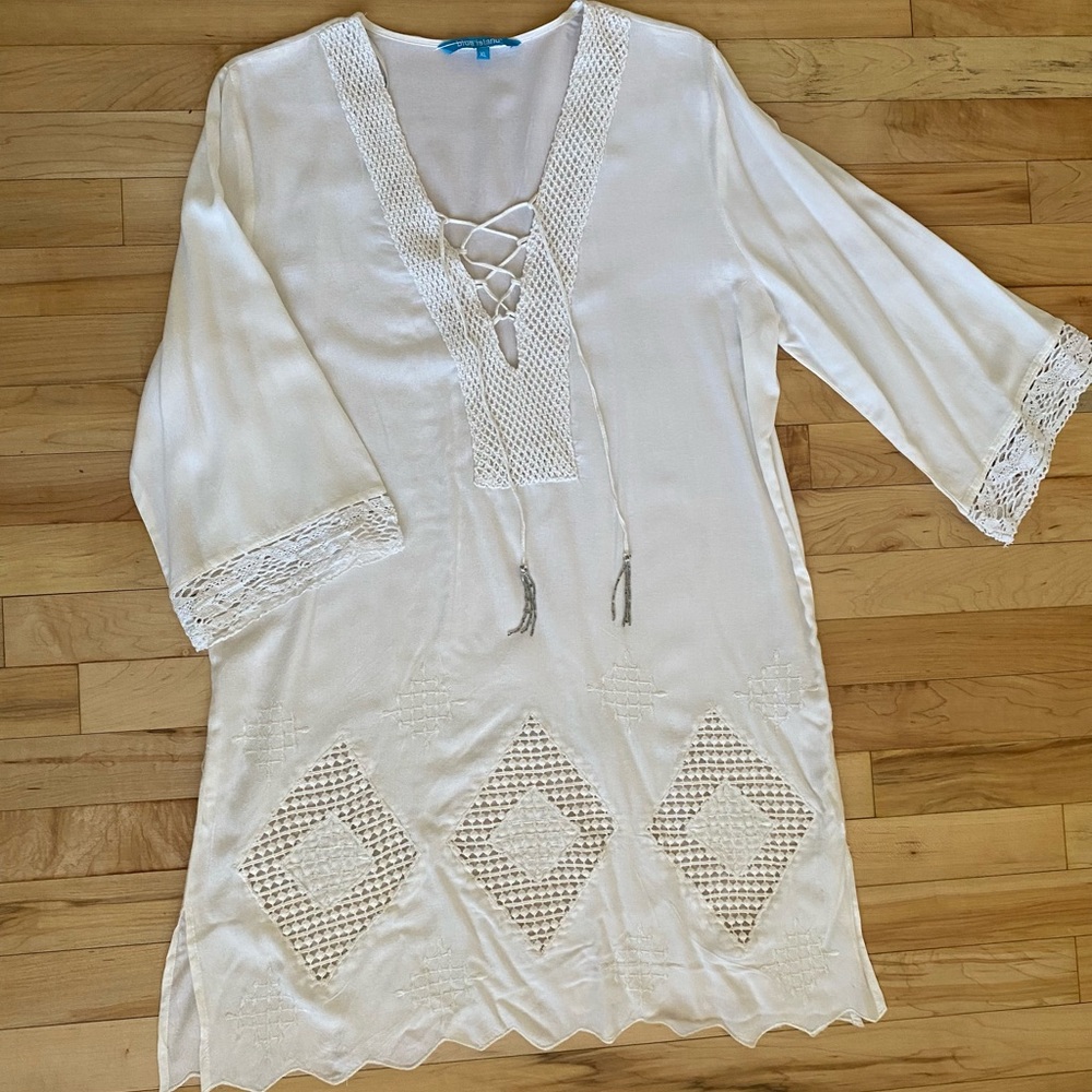 NWOT white coverup